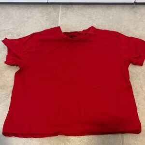 On Fire Bold Red Tee